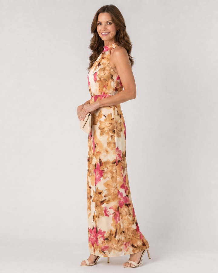 Cekel - Midikleid mit botanischem Print,