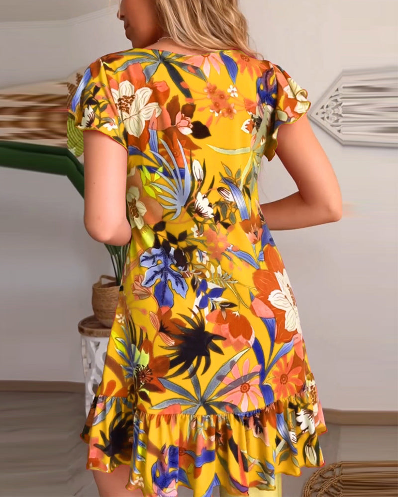 Coraline - Florales Kleid für mühelose