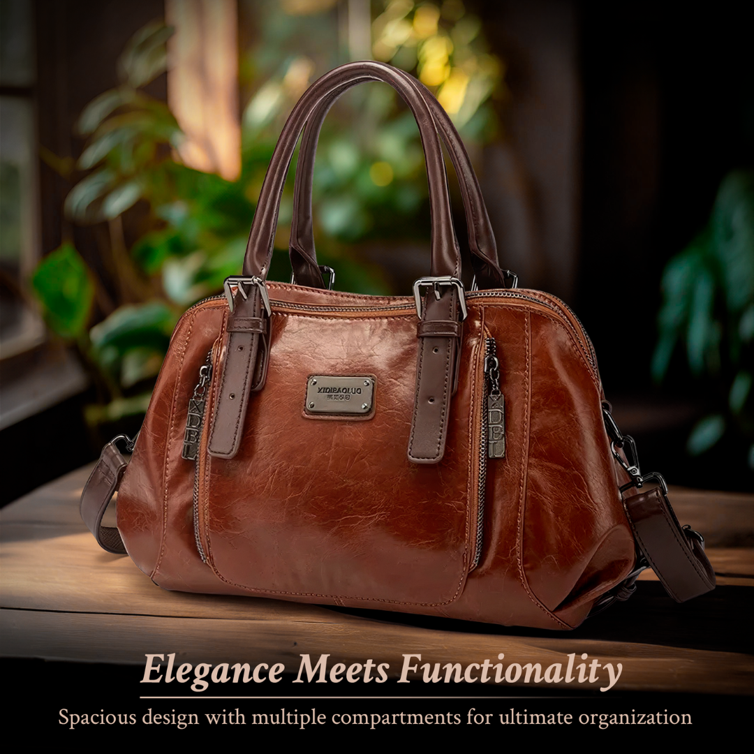 Katherine - Luxe Statement-Lederhandtasche