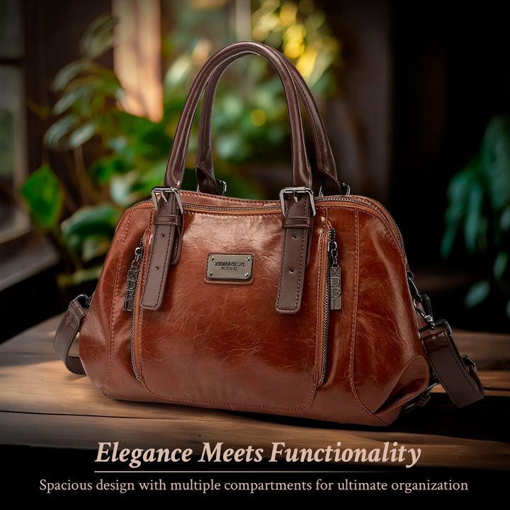 Katherine - Luxe Statement-Lederhandtasche