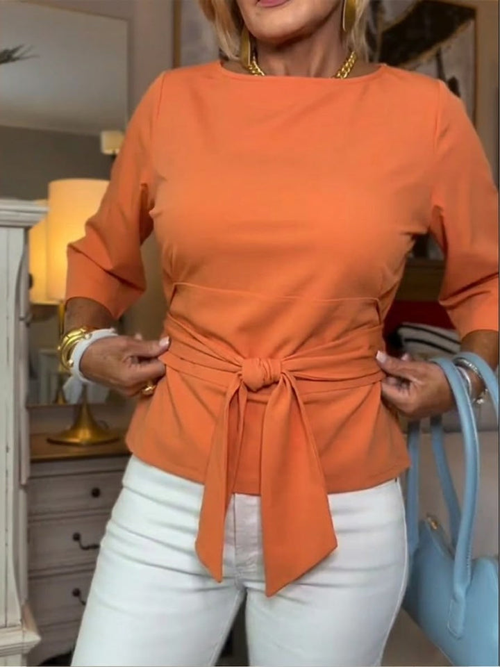 Diana - Elegantes Baumwoll Top mit