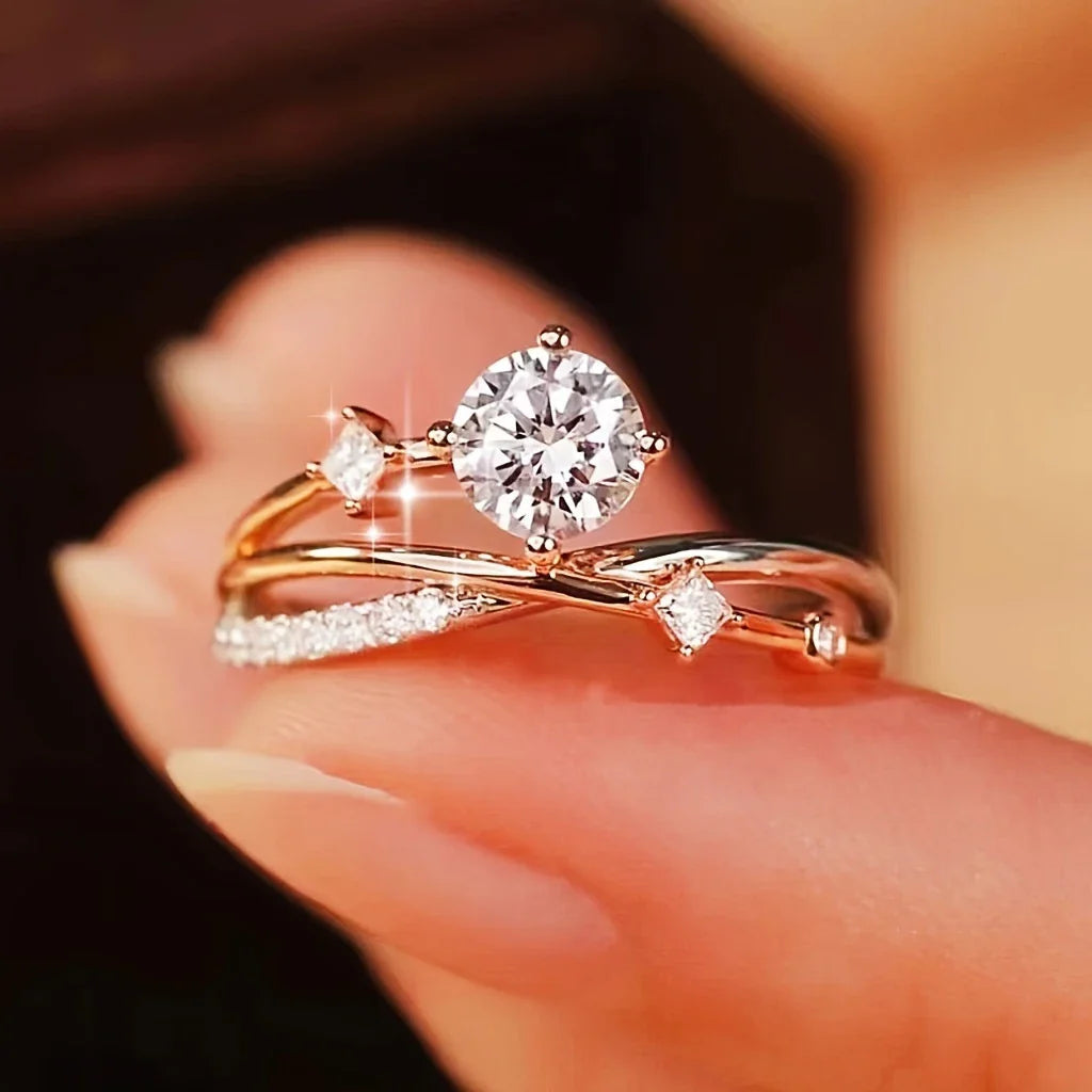 Radiant Grace Ring - Gemeinsam gegen Brustkrebs (1+1