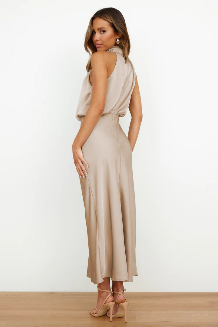 Violet - Sahara Drapiertes Kleid