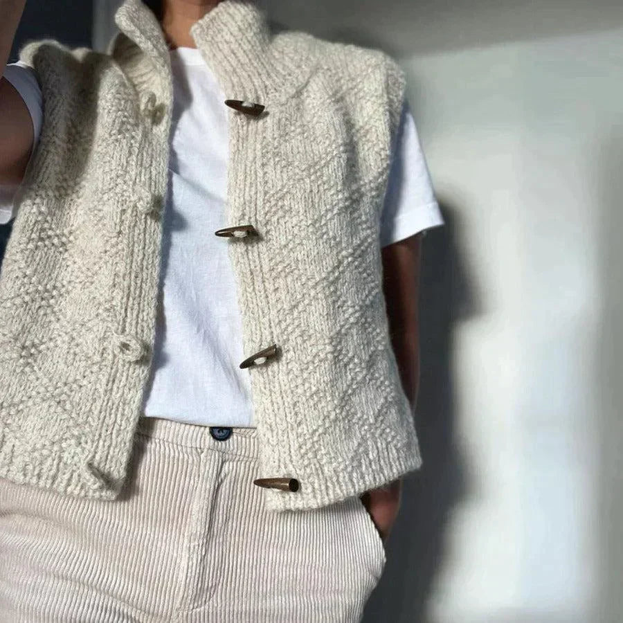 Xandra - Wollweste Stricken