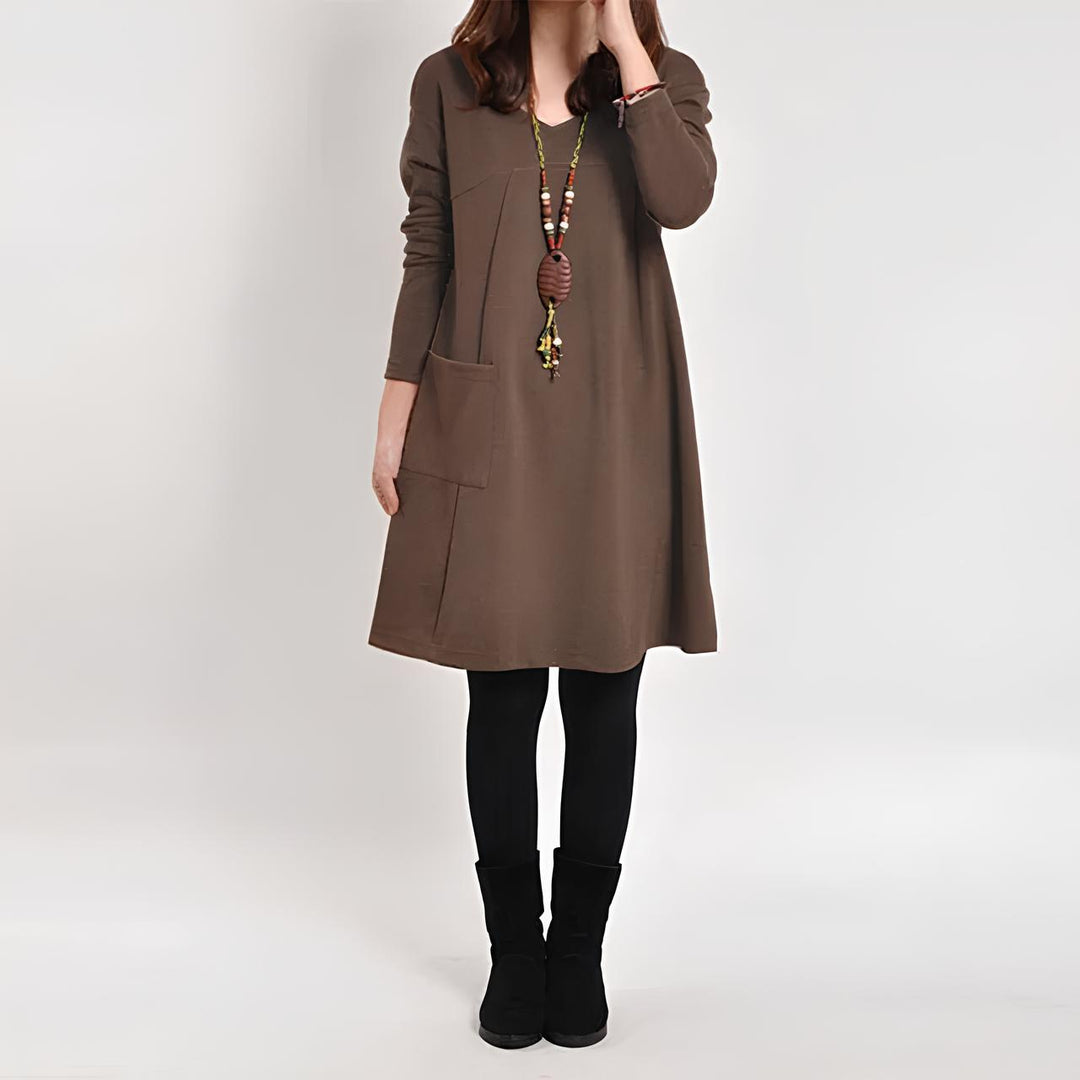 Ilona - klassisches Pulloverkleid