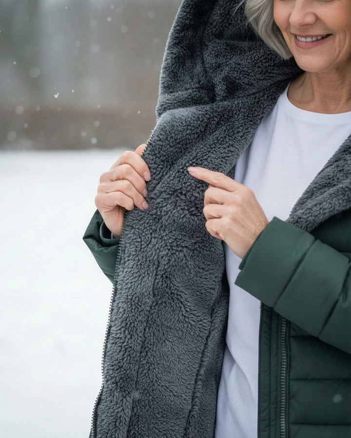 Clair - Puffer-Mantel mit Fleece-Futter
