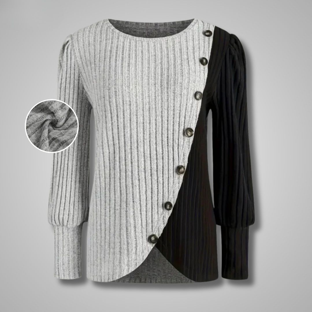 Zeyna - Strickpullover mit Langen Ärmeln