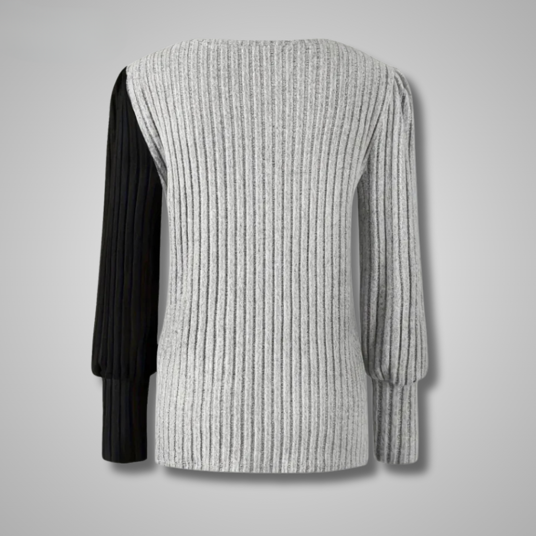 Zeyna - Strickpullover mit Langen Ärmeln