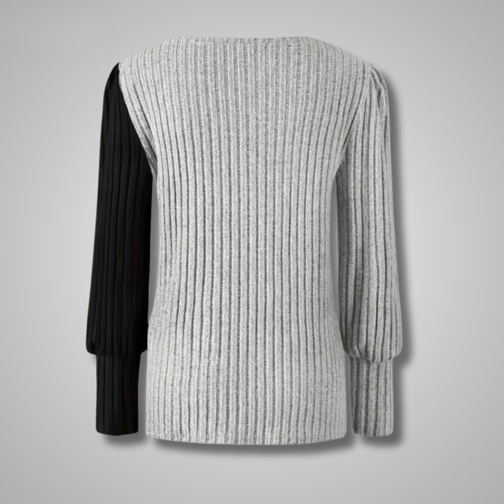 Zeyna - Strickpullover mit Langen Ärmeln