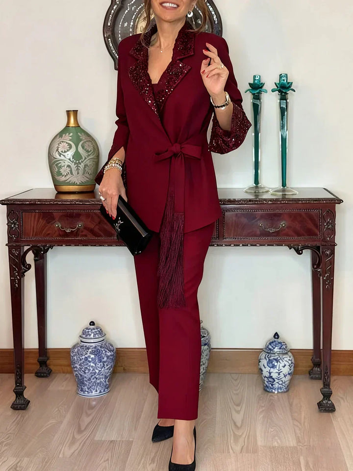 Nitzanit - Elegantes Zweiteiler-Set aus Jacke