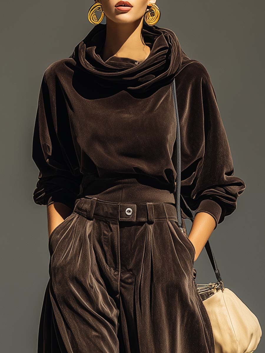 Solenne - Ensemble aus Loose Velvet