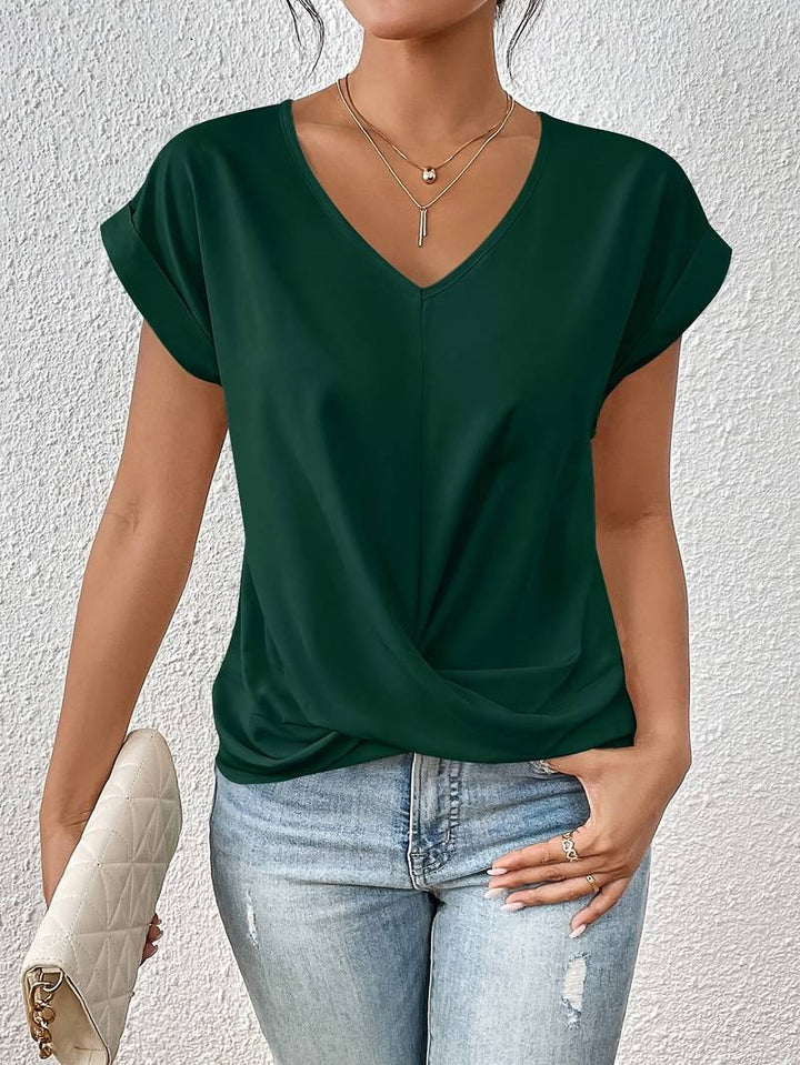 Zinnia - Lässiges T-Shirt mit kurzen