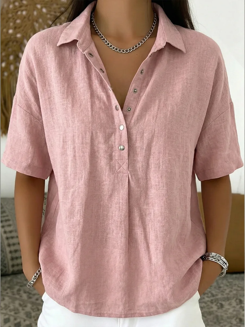 Tessa - Bluse mit Kragen und