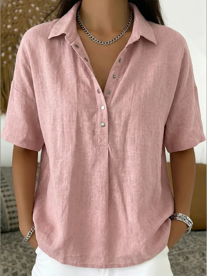 Tessa - Bluse mit Kragen und