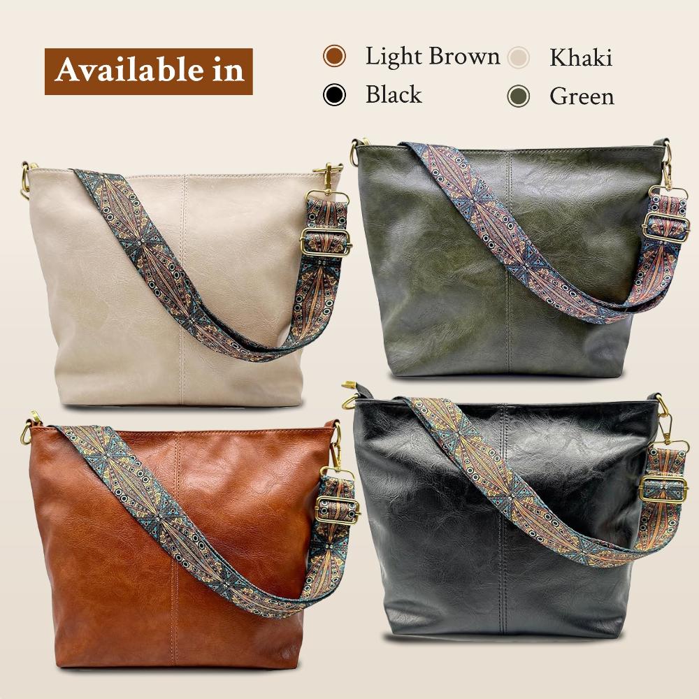 Linda - Leder-Umhängetasche mit Vintage-Charme