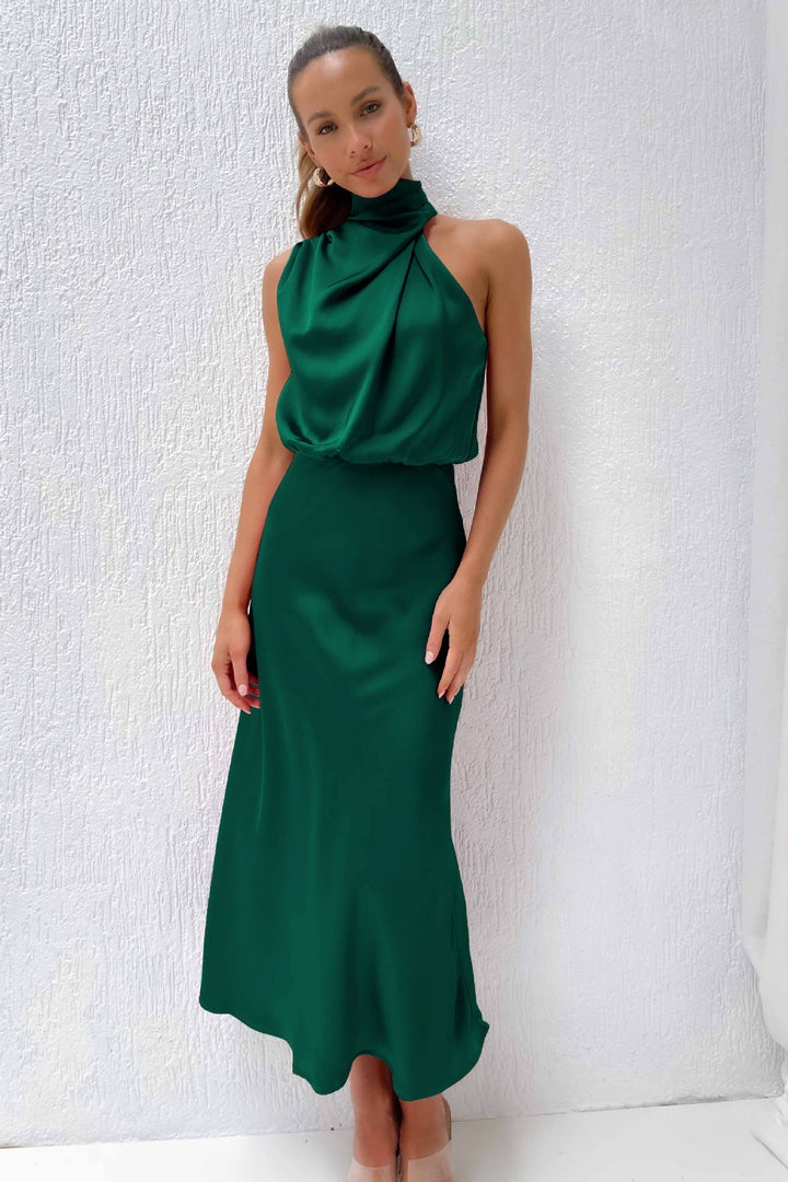 Violet - Sahara Drapiertes Kleid