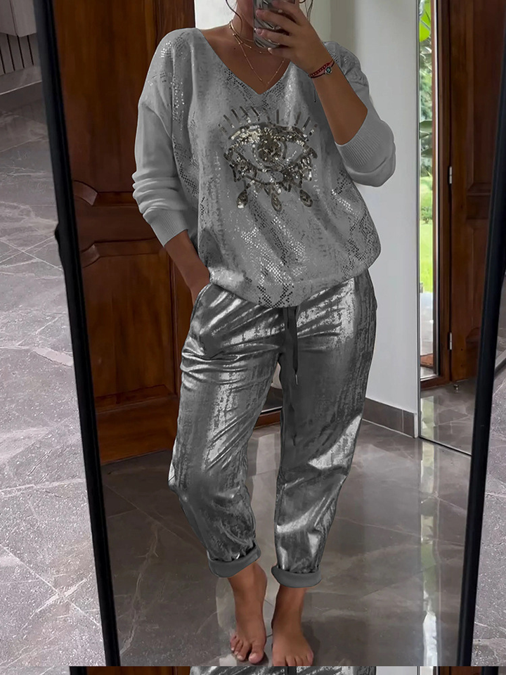 Arlise - Elegantes Casual-Zweiteiler-Set