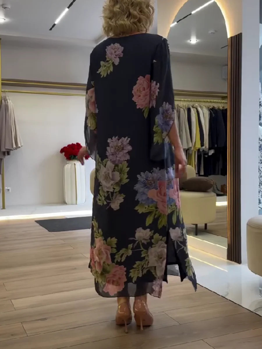 Yael - Maxikleid mit Blumenmuster