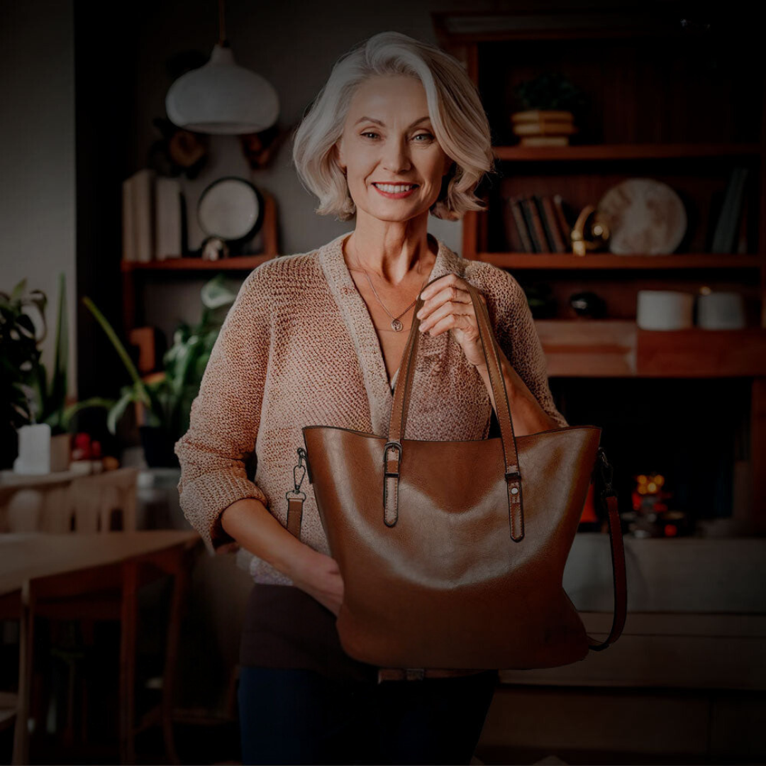 Nicole - Bevorzugte Vintage-Schultertasche