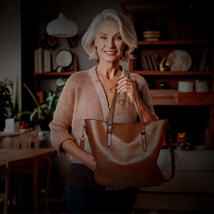 Nicole - Bevorzugte Vintage-Schultertasche