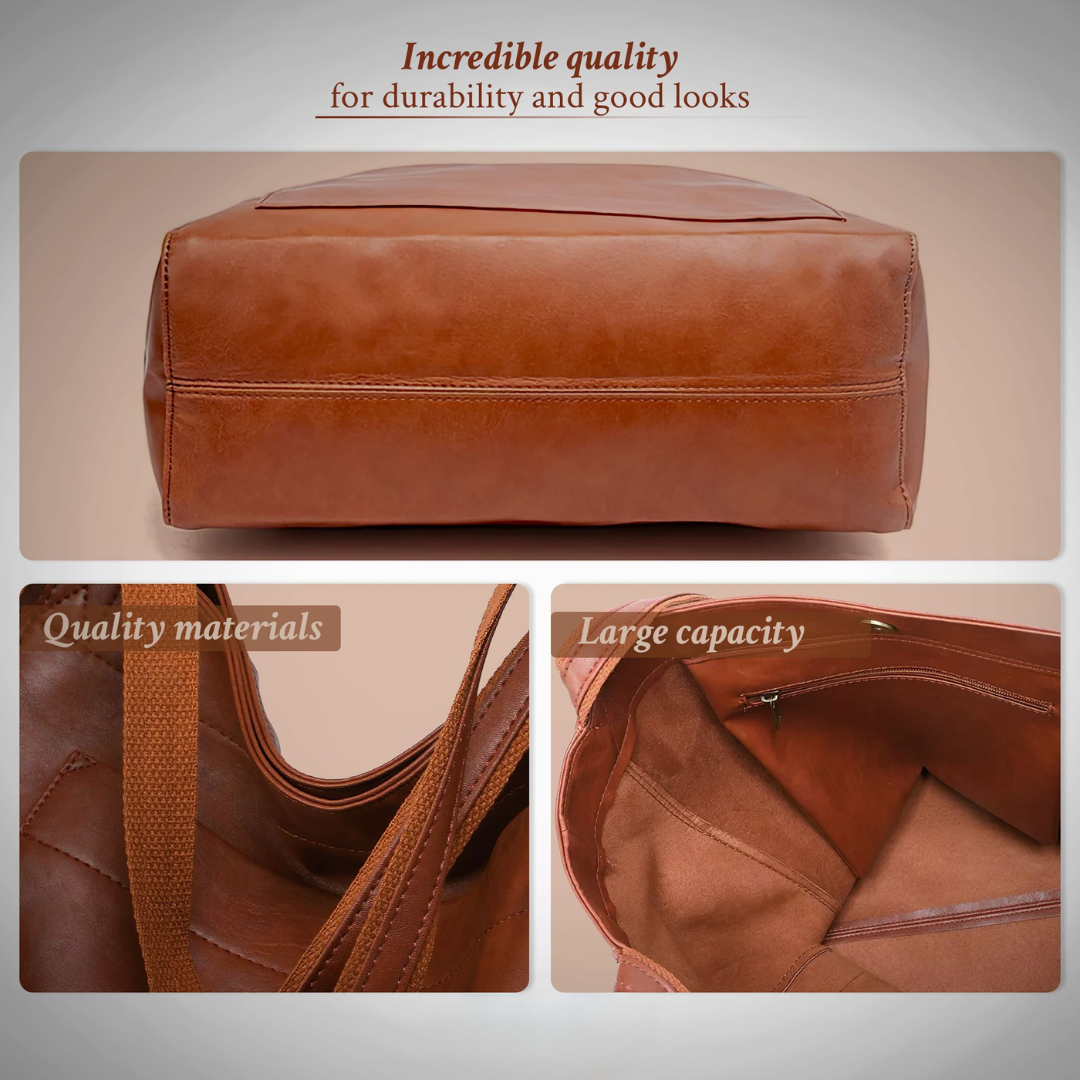 Carol - Moderne schicke Leder-Tasche