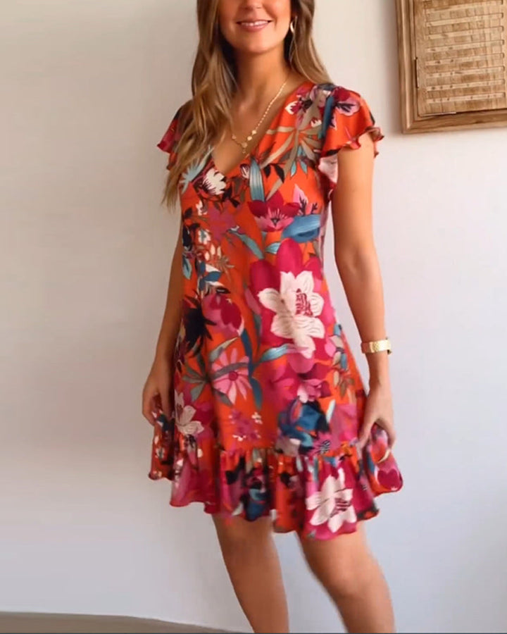 Coraline - Florales Kleid für mühelose