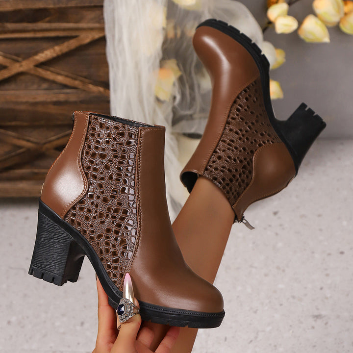 Elwira - Ankle Boots aus echtem