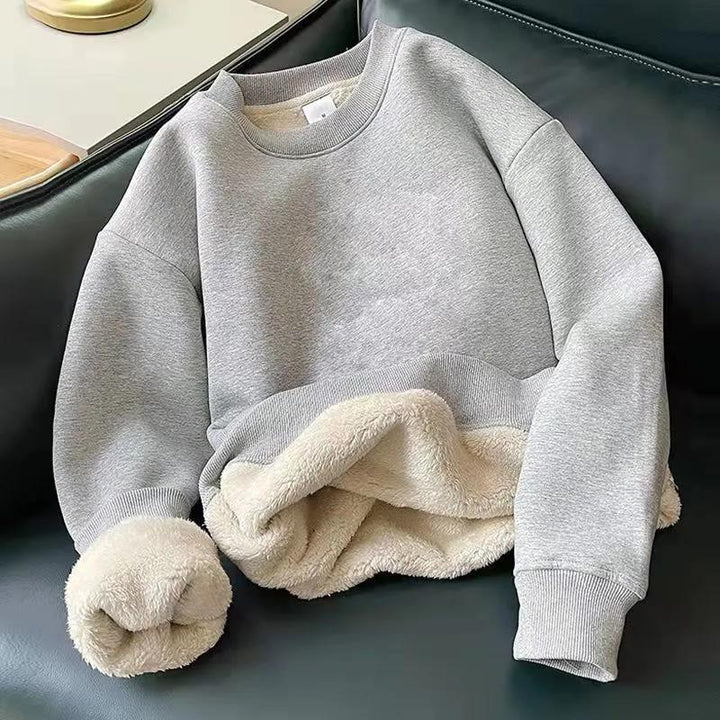 Kyma - Unisex Rundhals-Sweater mit Lammwoll-Futter - 350g Extra Warm, M–5XL