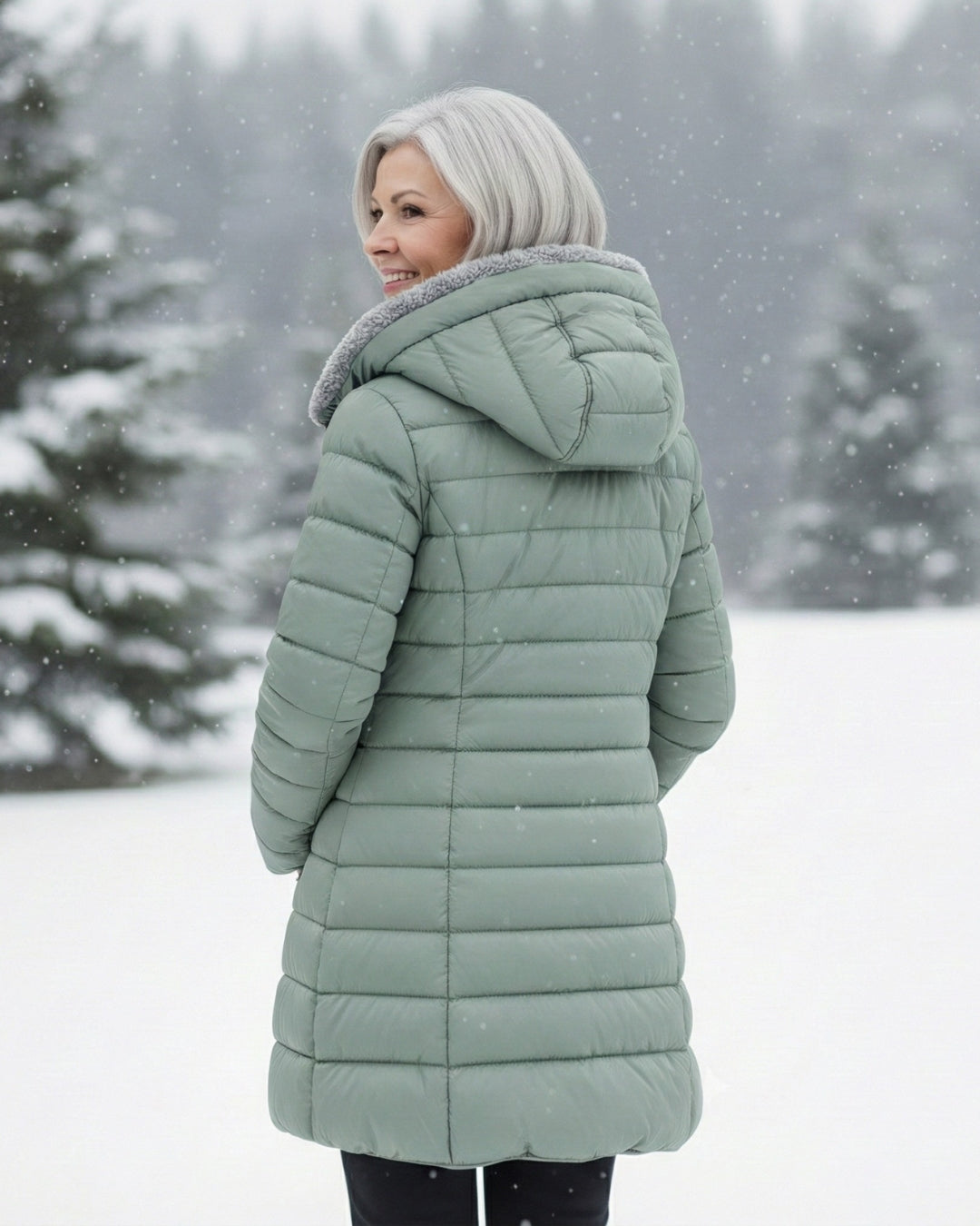 Clair - Puffer-Mantel mit Fleece-Futter