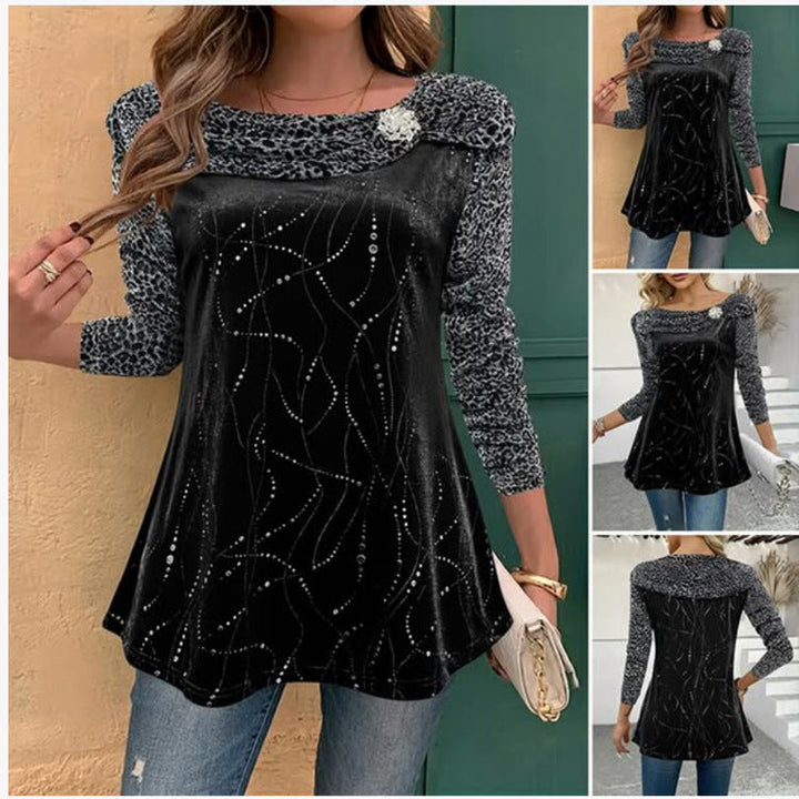Marielle - Eleganti Velours Top