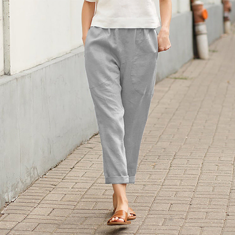 Alina - Lässige Hose aus Baumwolle