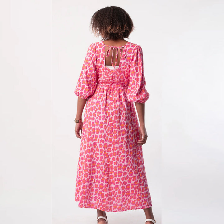 Sofie - Geblümtes Sommerkleid mit V-Ausschnitt