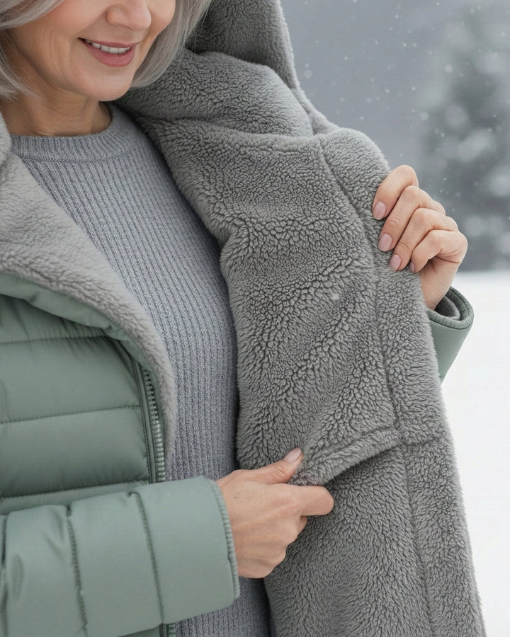 Clair - Puffer-Mantel mit Fleece-Futter
