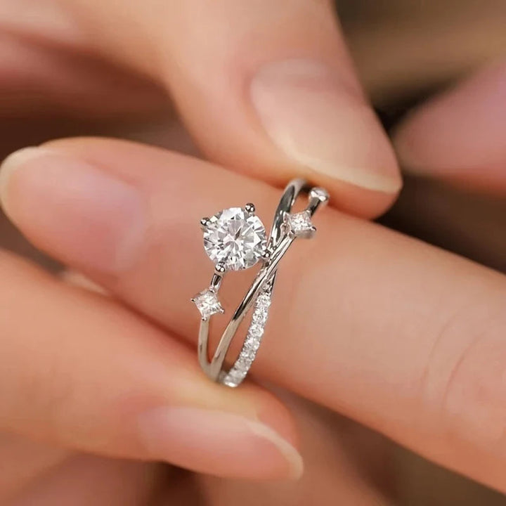 Radiant Grace Ring - Gemeinsam gegen Brustkrebs (1+1