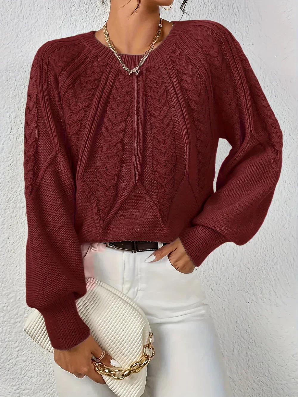 Leah - Stylischer Pullover