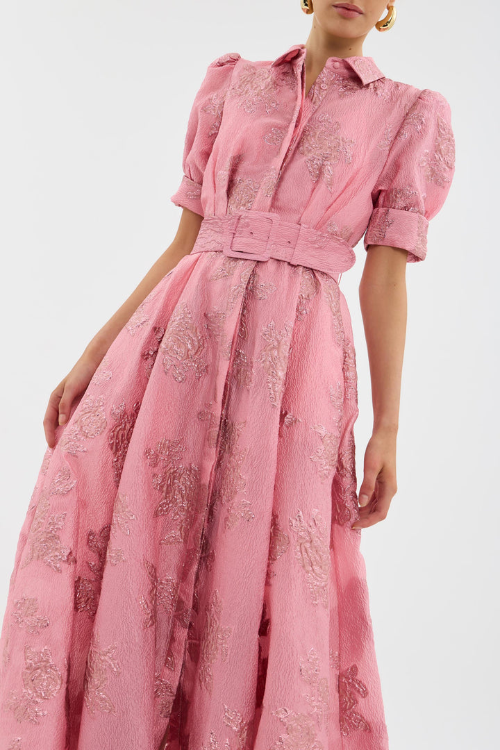 Aria - Kleid mit kurzen Puffärmeln