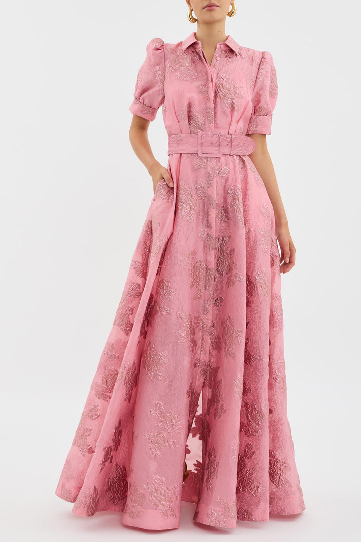 Aria - Kleid mit kurzen Puffärmeln