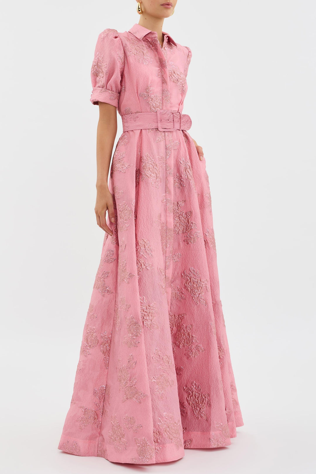 Aria - Kleid mit kurzen Puffärmeln