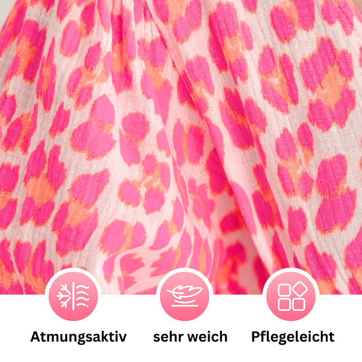 Sofie - Geblümtes Sommerkleid mit V-Ausschnitt