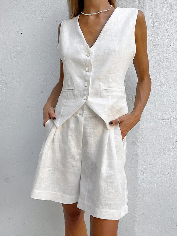Sophia Cover-Up Zweiteiliges Shorts-Set