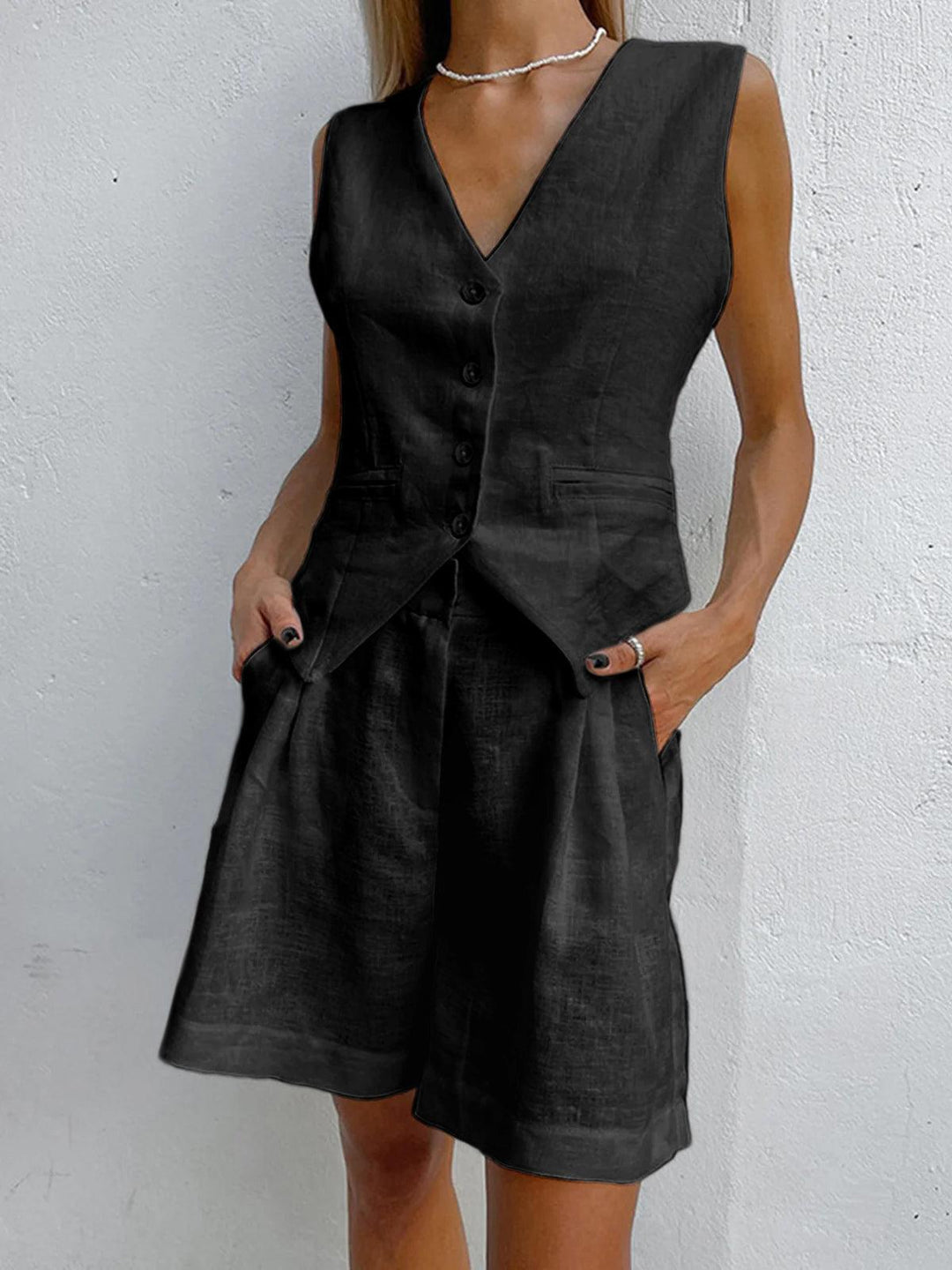 Sophia Cover-Up Zweiteiliges Shorts-Set