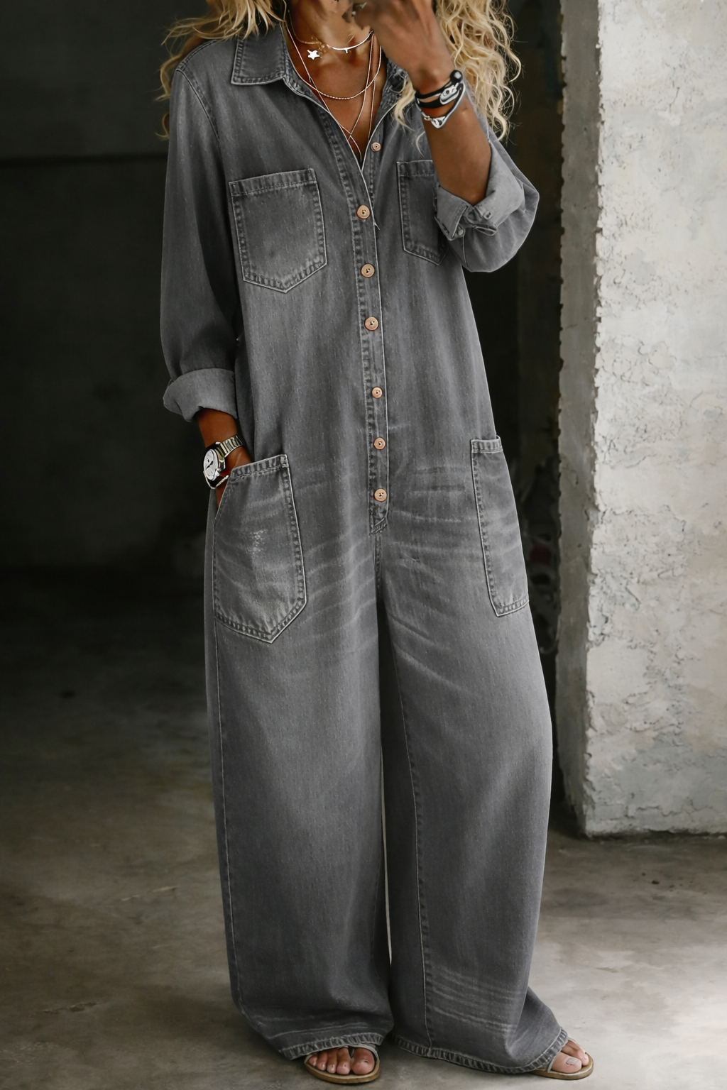 Lena - Lässiger Komfort Jumpsuit