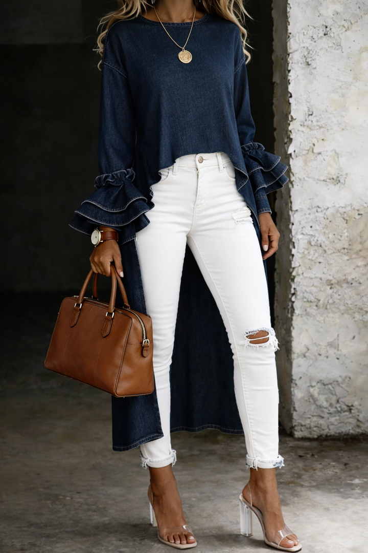 Ashley - Freizeithemd Top