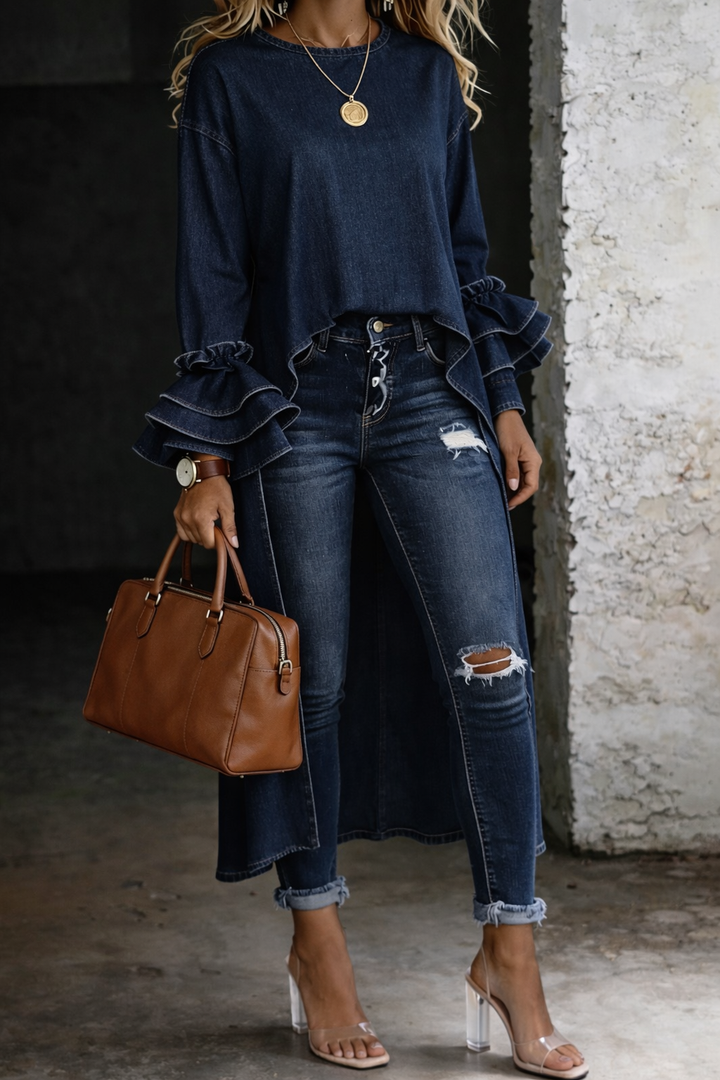 Ashley - Freizeithemd Top