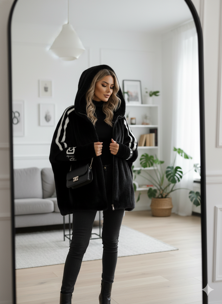 Janette - Eleganter Winterpelzmantel