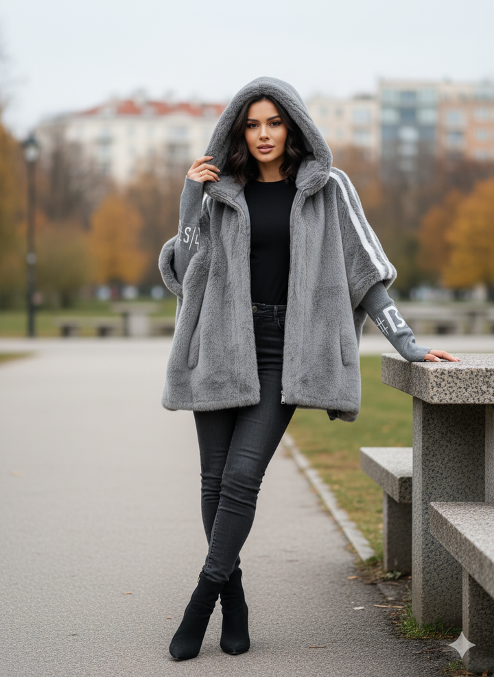 Janette - Eleganter Winterpelzmantel