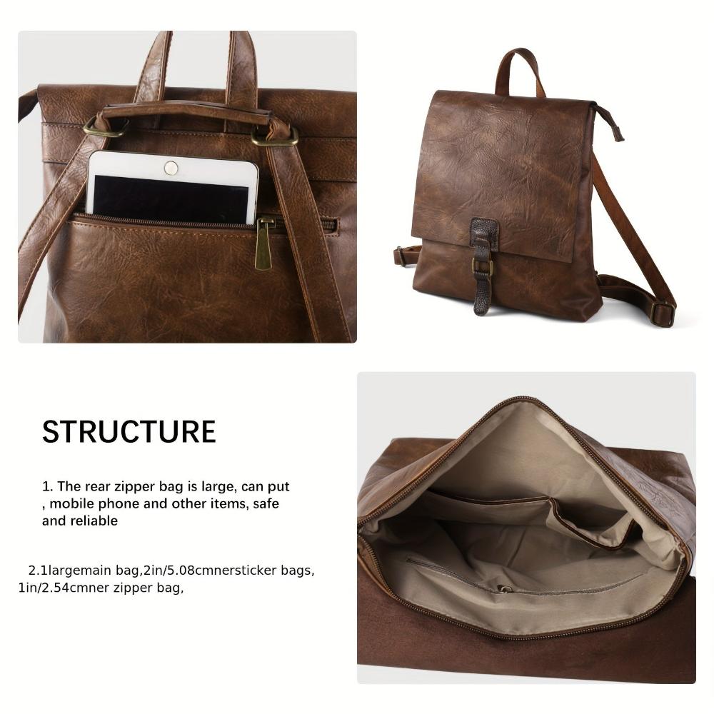 Harper - Multifunktionaler Retro-Rucksack