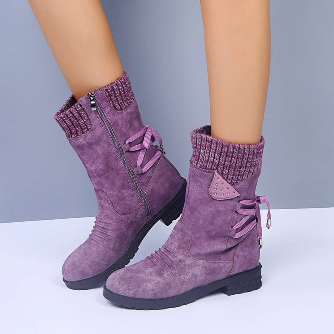 Heidi - Gefütterte wasserdichte Winterstiefel