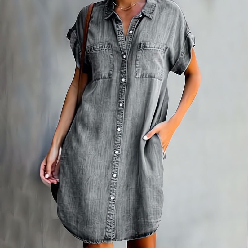 Helen - Button-Down Hemdkleid
