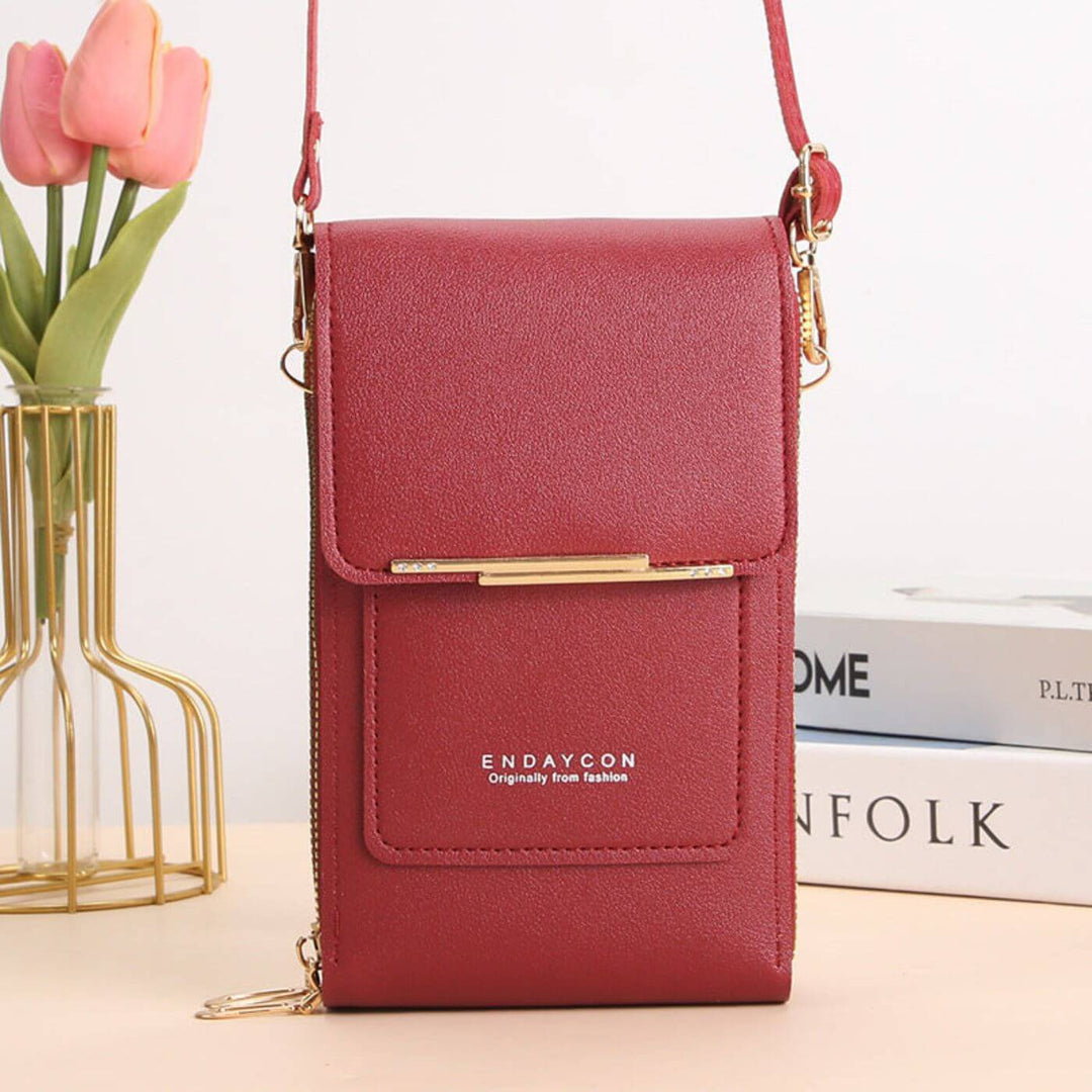Kari - Stilvolle Handy-Tasche mit Touchscreen